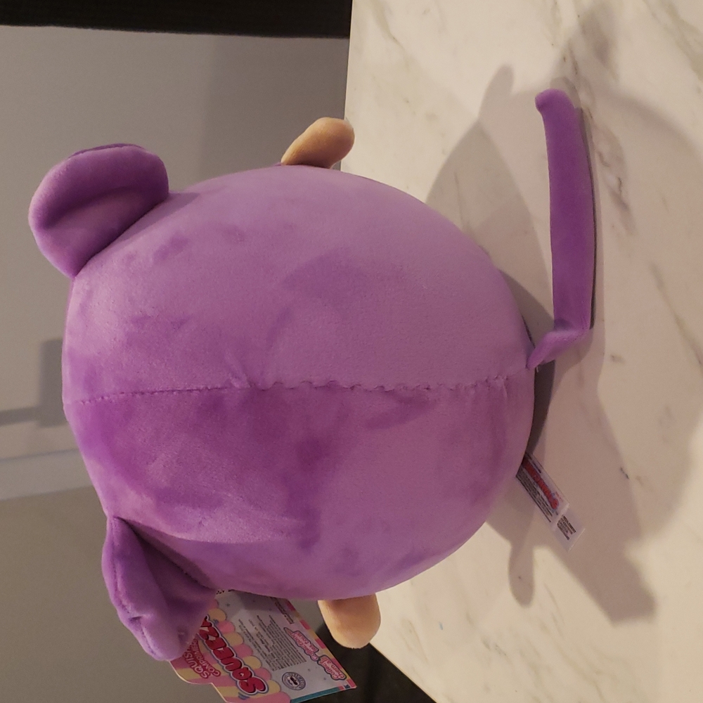 ๐ Squeezamals 8" Plush Monkey - RARE - Picture 3 of 6